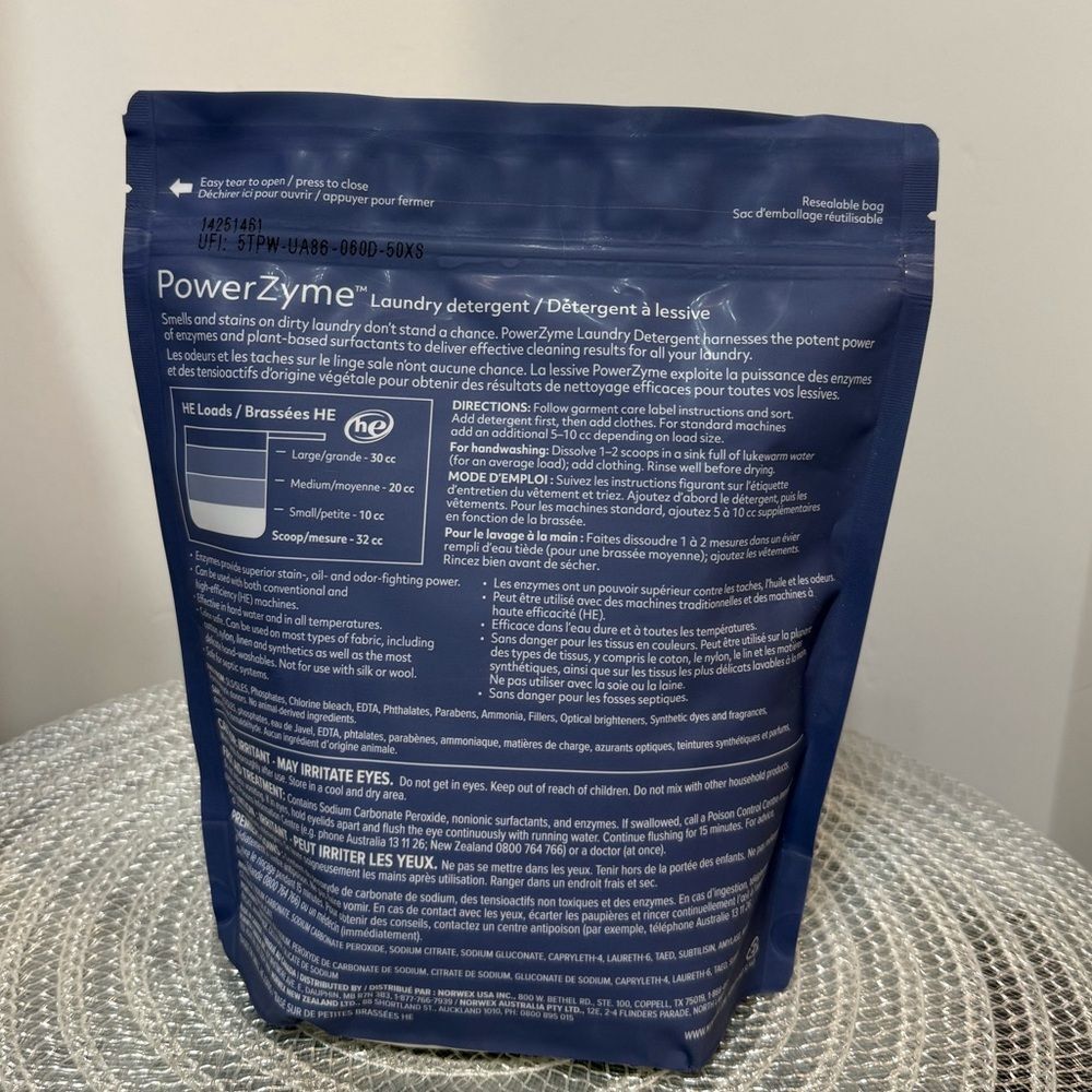 Norwex Powerzyme Laundry Detergent NWT - Picture 12 of 13